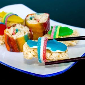 candy sushi